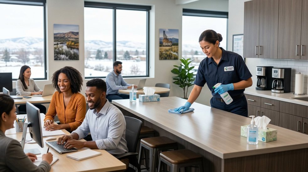 Flu Season Defense: How Regular Cleaning Keeps Your Team Healthy
